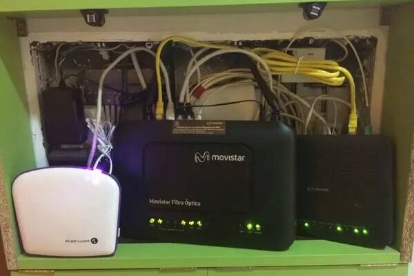 router fibra Movistar