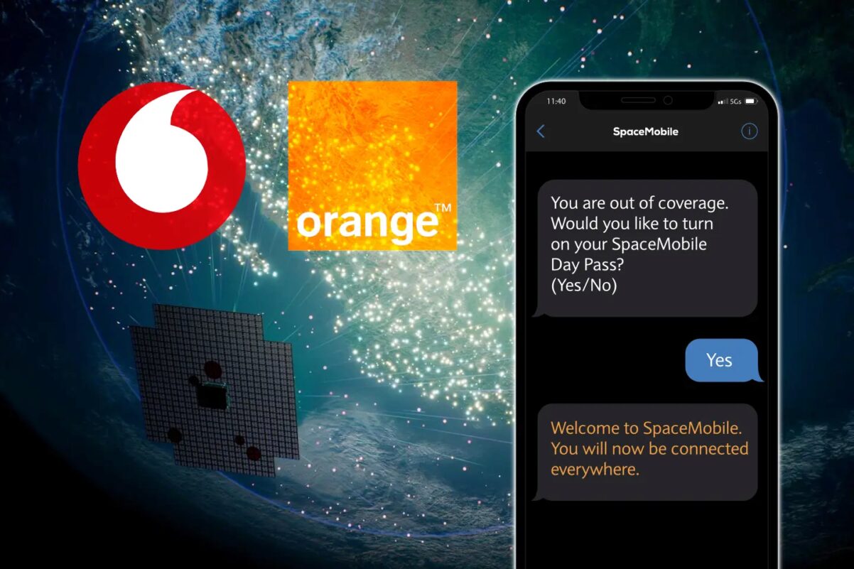 Orange y Vodafone tendrán cobertura móvil por satélite con AST Space Mobile