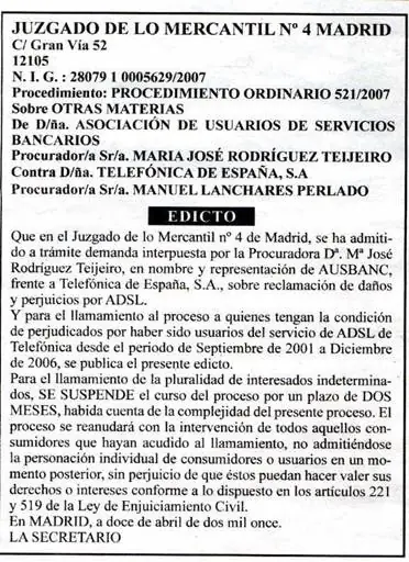 Texto de juzgado