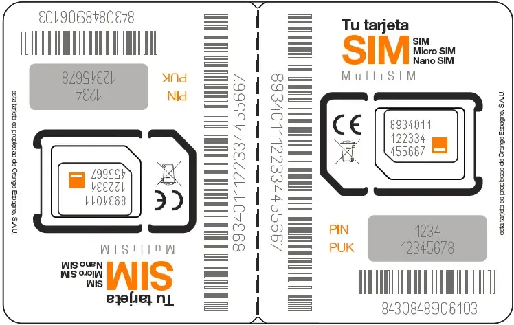 Half SIM de Orange