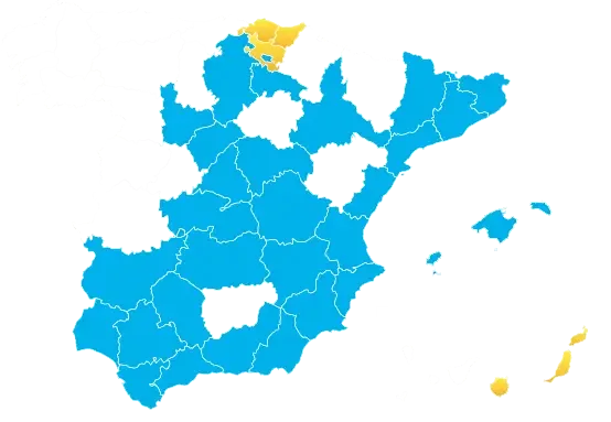 Mapa de cobertura de fibra de Digi