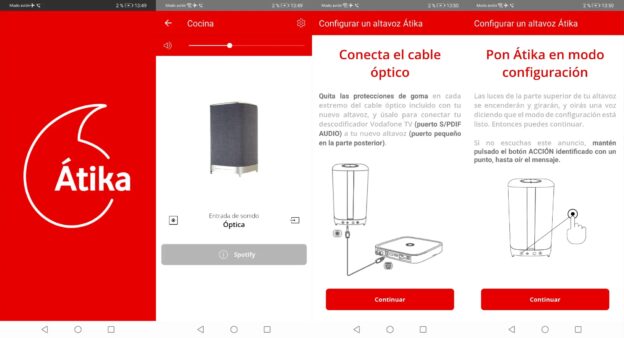 App Átika de Vodafone