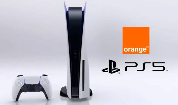 Sony PS5 con Orange