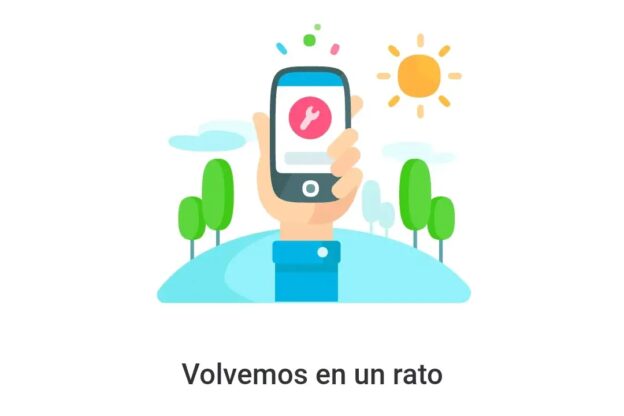 Mensaje de error en app Mi Movistar