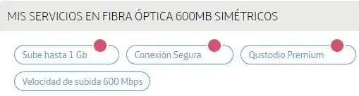 Botón aumento a 1 Gb en la web