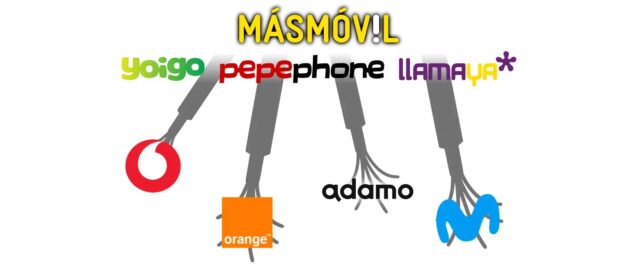 Redes FTTH usadas por MásMóvil