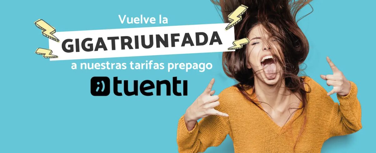 Tuenti mejora las tarifas prepago 5GB 5 95 y 12GB 9 95