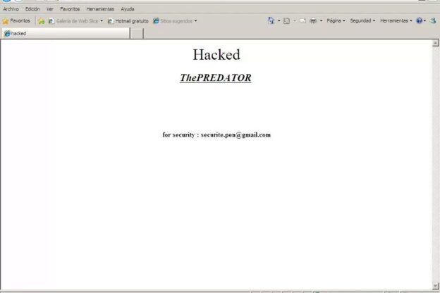 Web de Movistar Hackeada