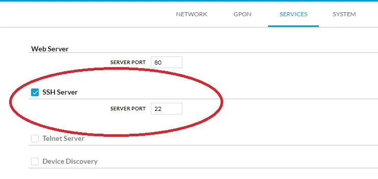 Casilla SSH Server