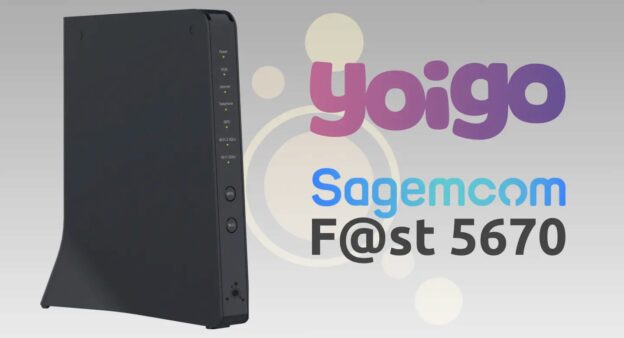 Sagemcom Fast 5670 de Yoigo y MásMóvil