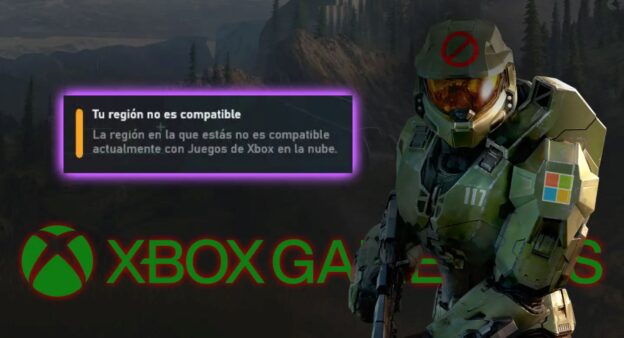 Región no compatible Xbox Games