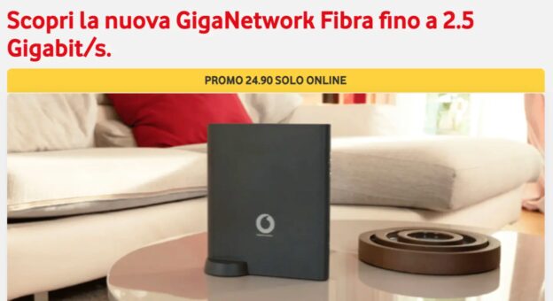 Fibra Vodafone 2,5 Gb