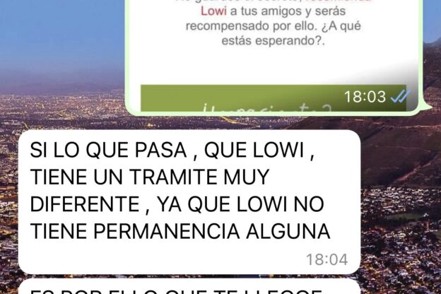 Conversación con comercial de Vodafone