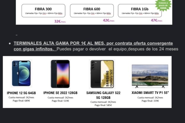 Rebaja precios solo internet