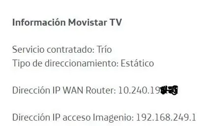 Mitrastar HGU 2741 GNAC TV Movistar