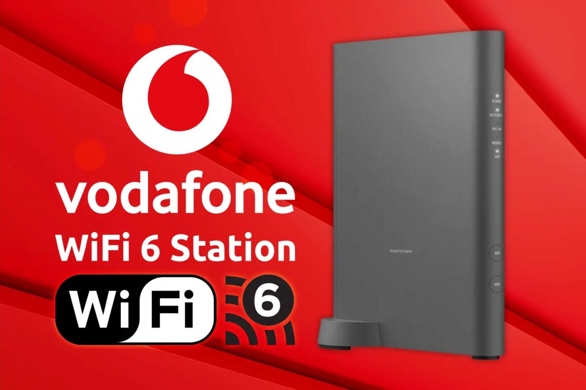 Router Sercomm RHG3006 de fibra Vodafone WiFi 6 Station