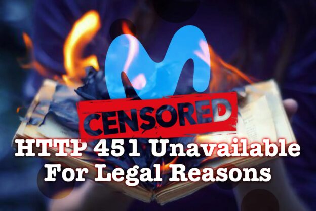 Movistar Censored 451 Unavailable For Legal Reasons