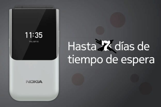 Duración batería móvil Nokia