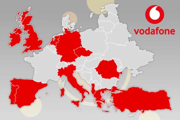 Paises presencia Vodafone