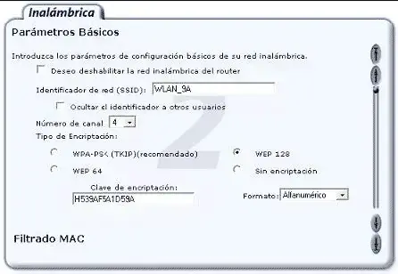 Configurando el WiFi en un router de Telefónica