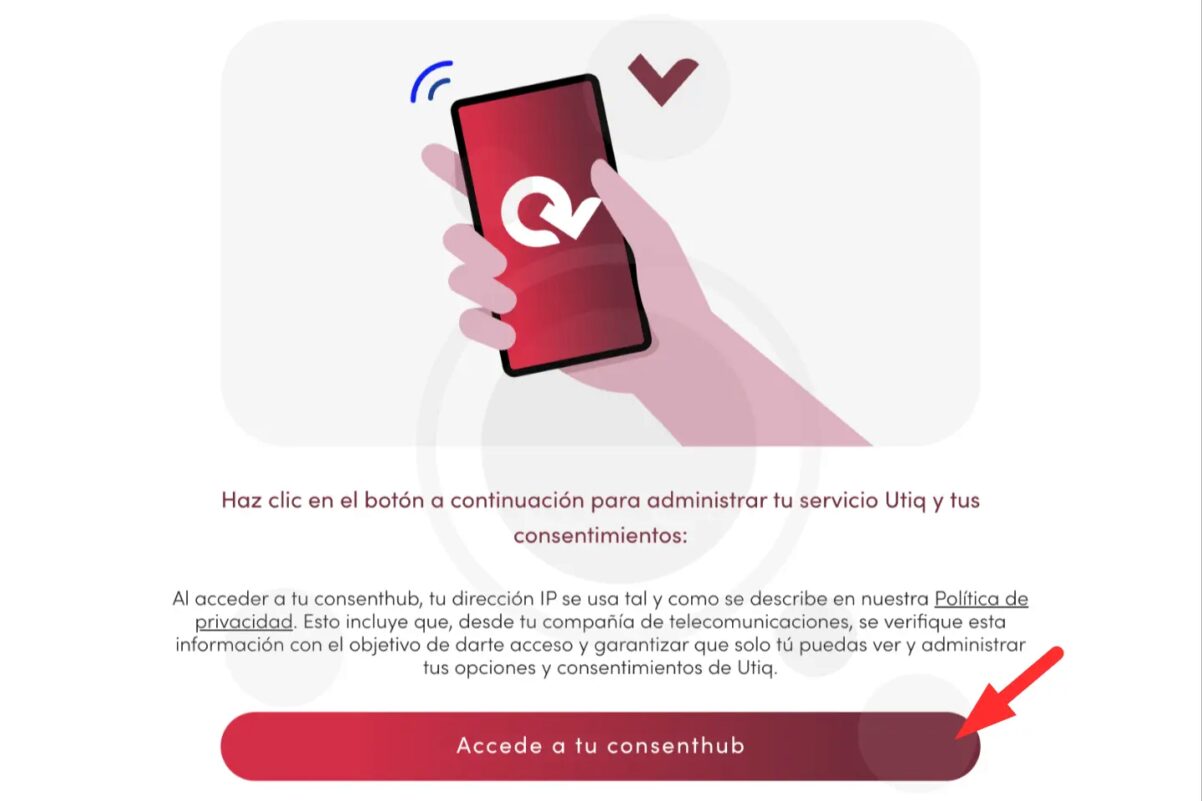 Acceder a consenthub