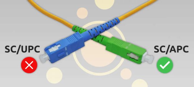 Conectores fibra SC APC UPC