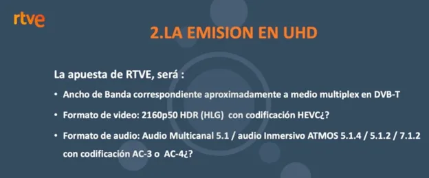 El 4K llega a la TDT en España con La 1 UHD - TV HiFi Pro