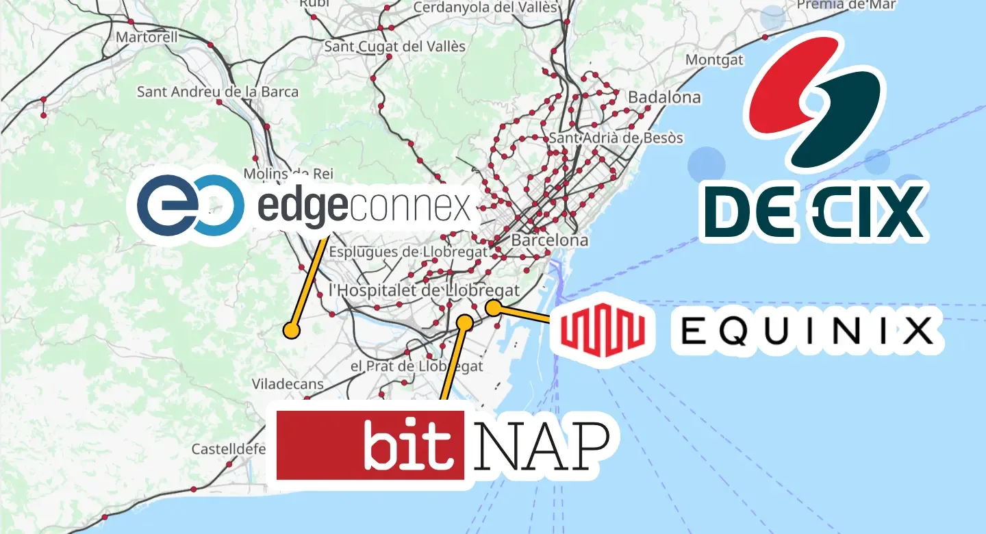 Centros de datos DE-CIX Barcelona