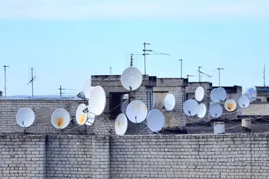 parabolicas antenas tejado comunidad