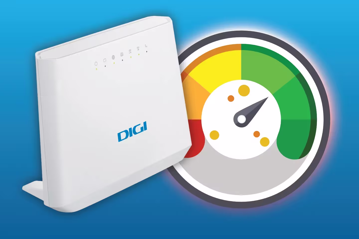 Velocidad de fibra Digi