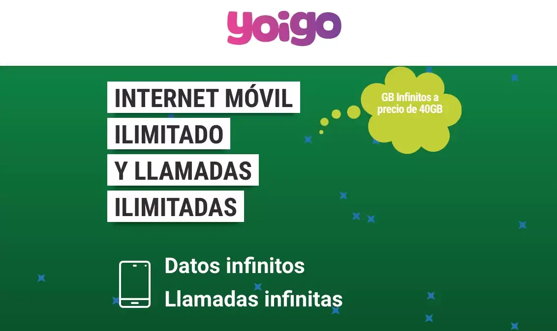 Datos ilimitados de Yoigo