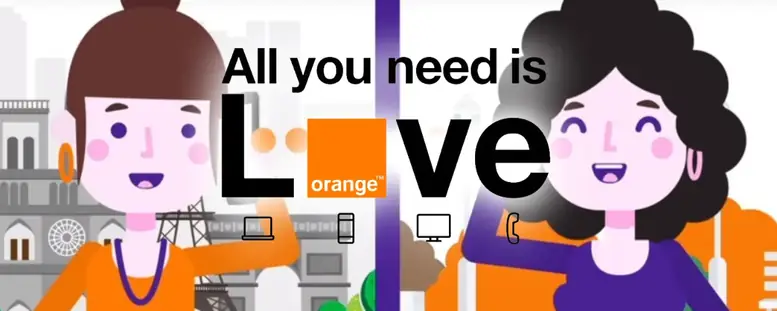 orange love