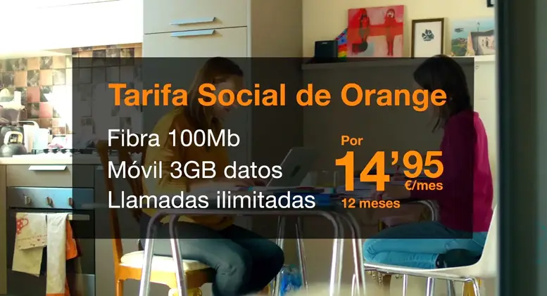 tarifa social orange