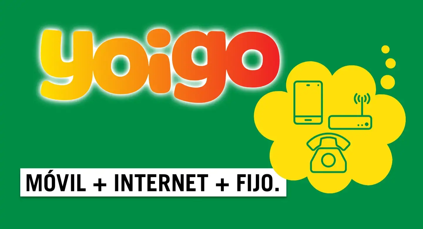 Yoigo móvil internet y fijo