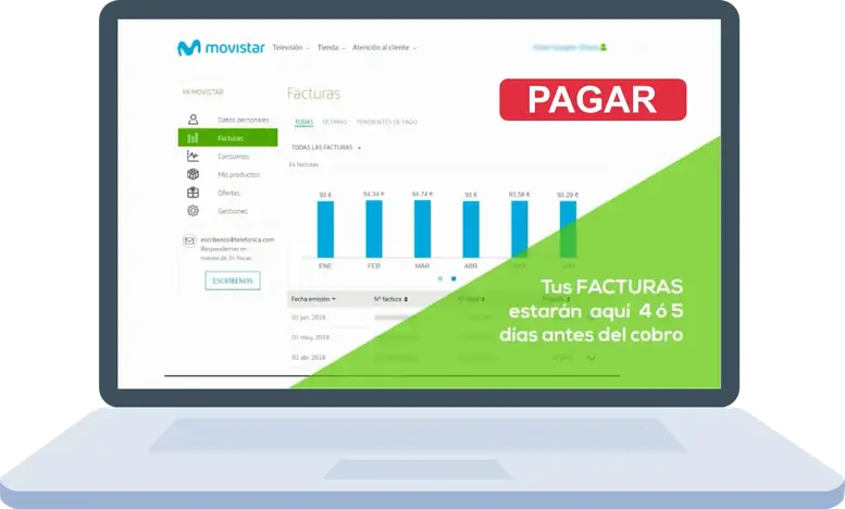 pagar factura movistar