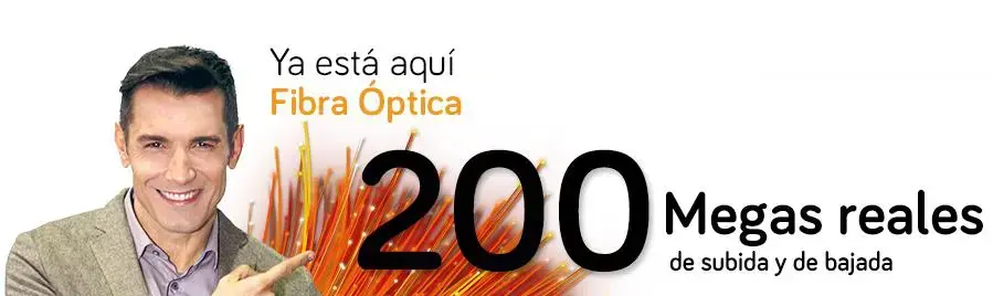 Anuncio de Jazztel Fibra con megas reales