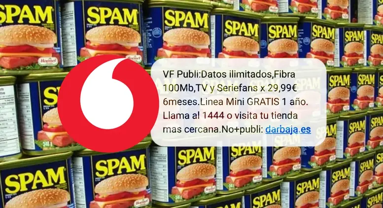 vodafone spam