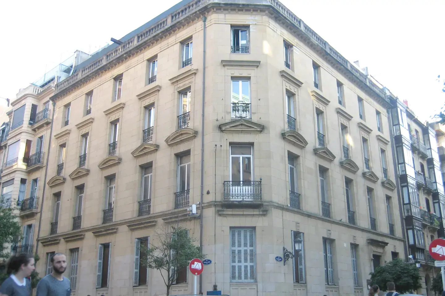 Central telefónica de San Marcial en San Sebastián