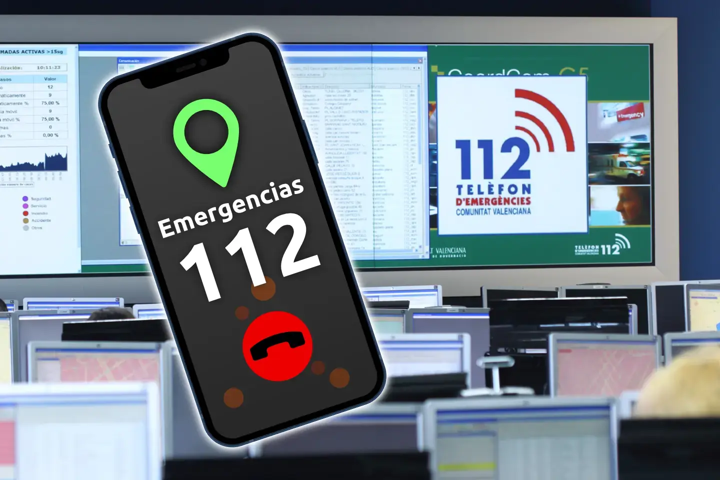 Emergencias 112 AML geolocalización