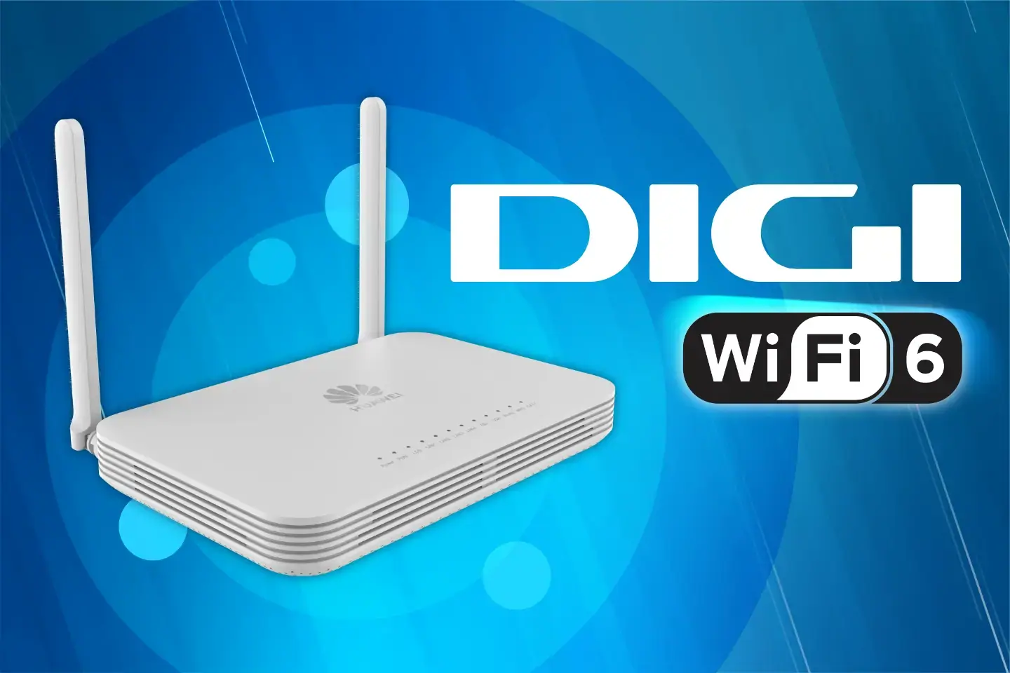 Router Digi WiFi 6 Huawei HG8147X6