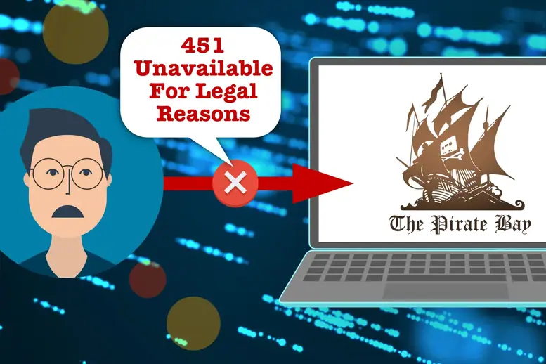 451 unavailable for legal reasons