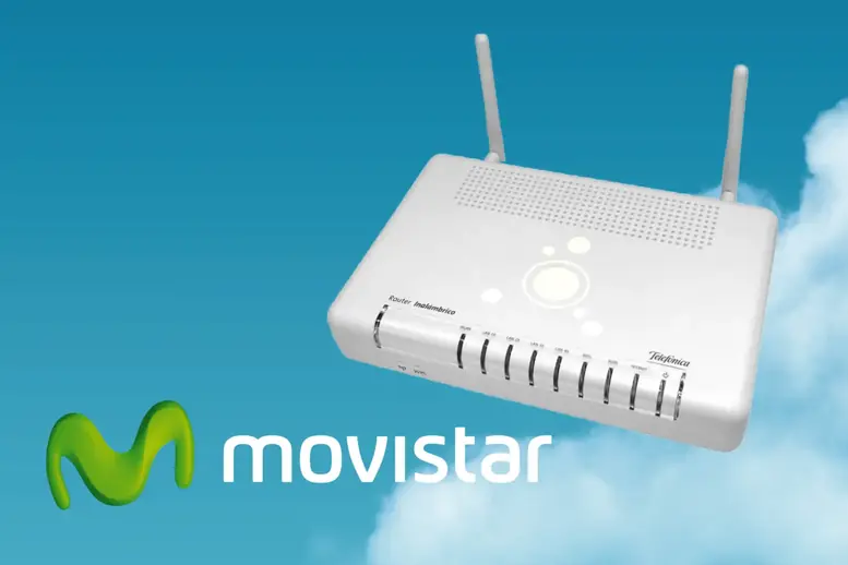 adsl movistar router