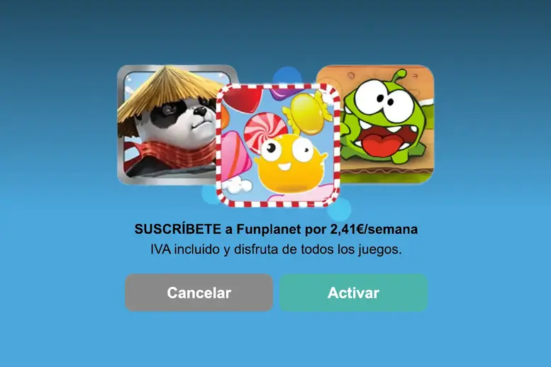 pagos terceros funplanet