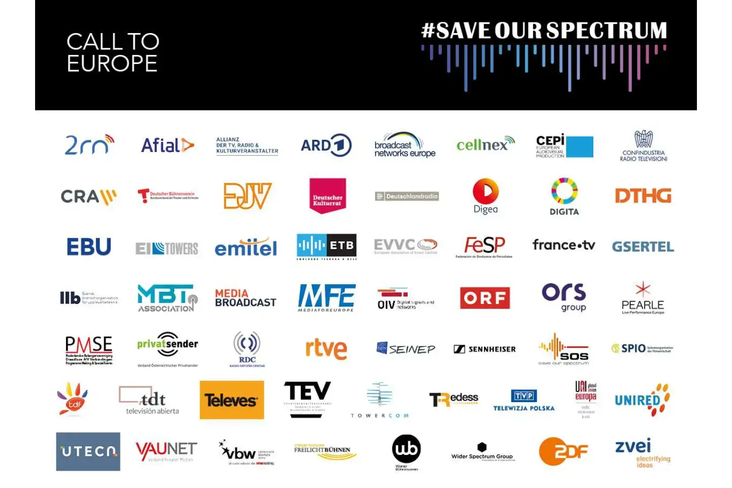 Participantes de Save Our Spectrum