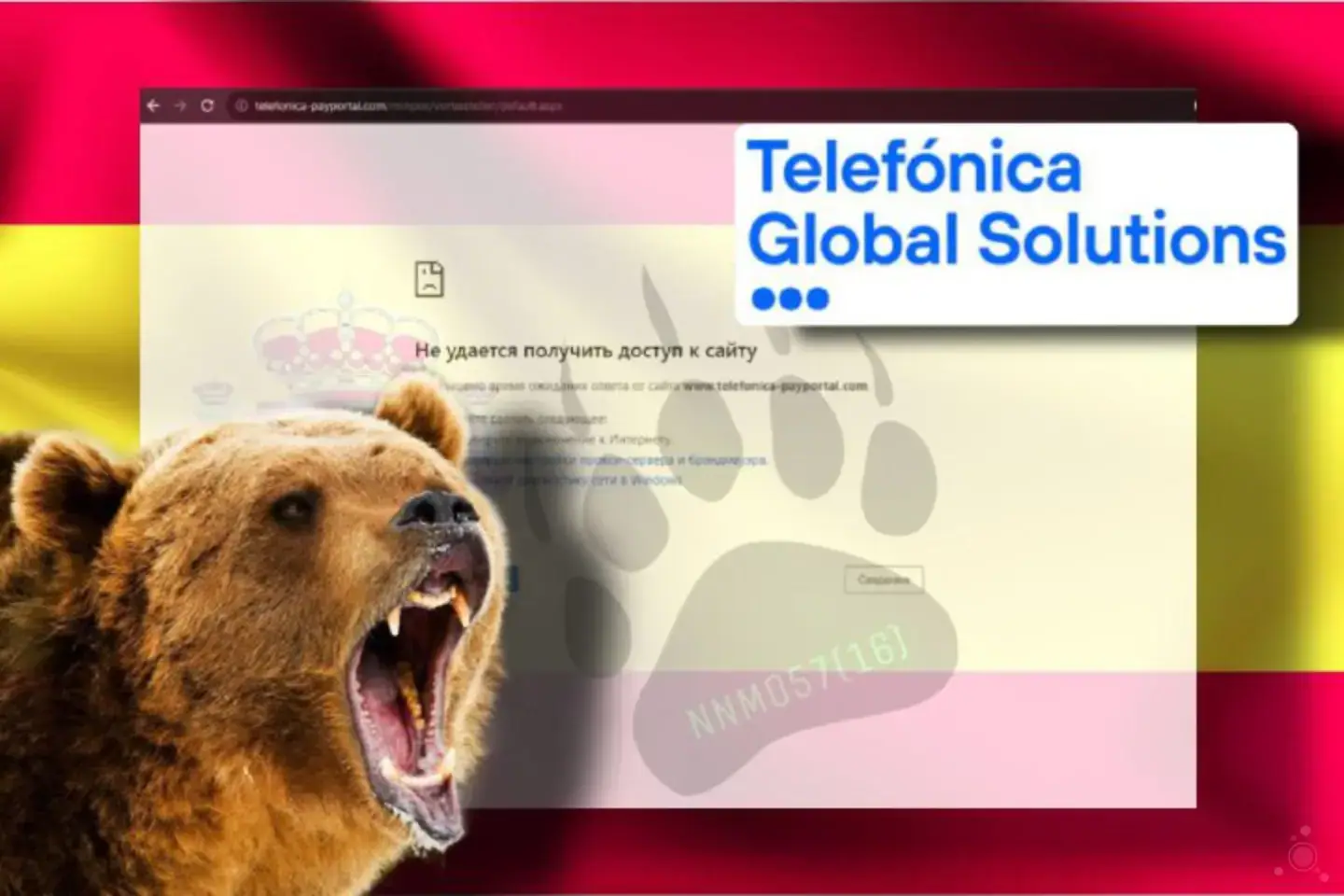 Telefónica ataque DDoS Noname057