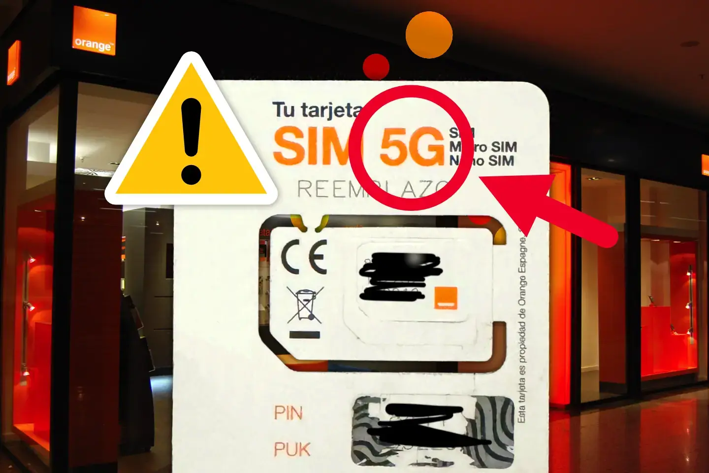 SIM 5G Orange SUCI