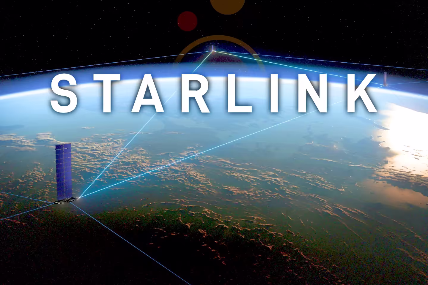 Enlaces láser satélites Starlink
