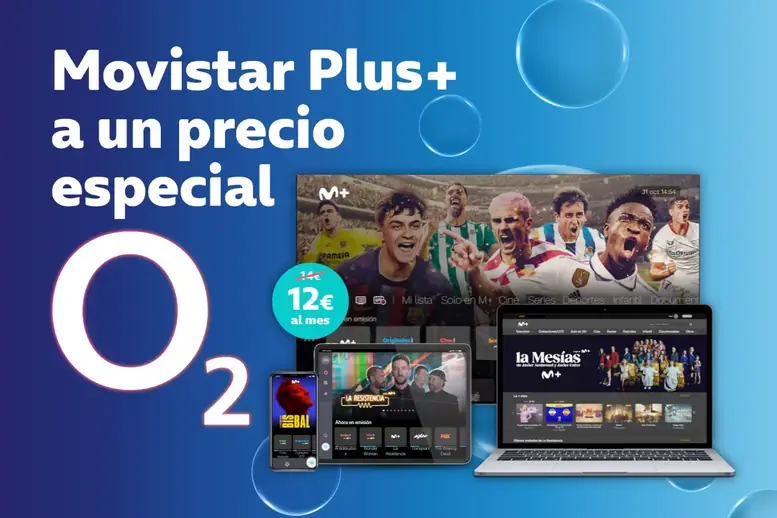 movistar plus precio especial o2