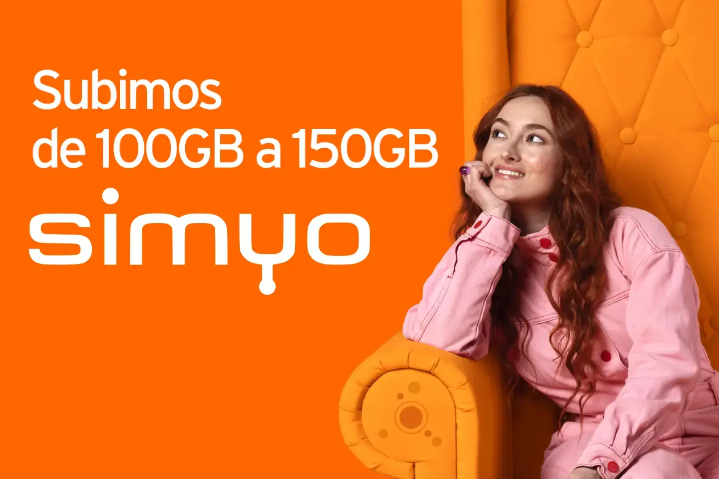 Simyo 100 a 150GB