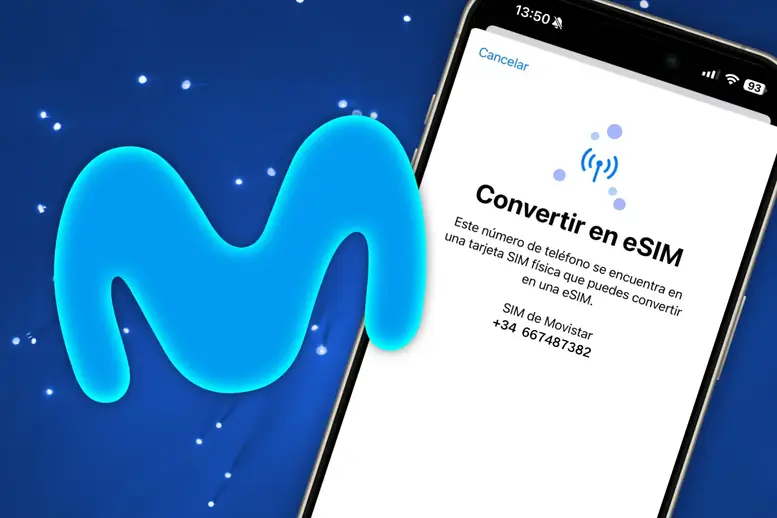 movistar iphone convertir esim
